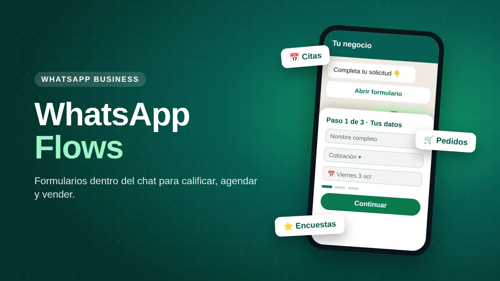 ¿Qué son los WhatsApp Flows y cómo usarlos para vender y atender mejor?